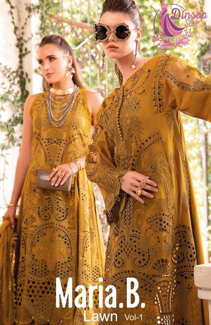 MARIA B Lawn VOL- 1 by Dinsaa  